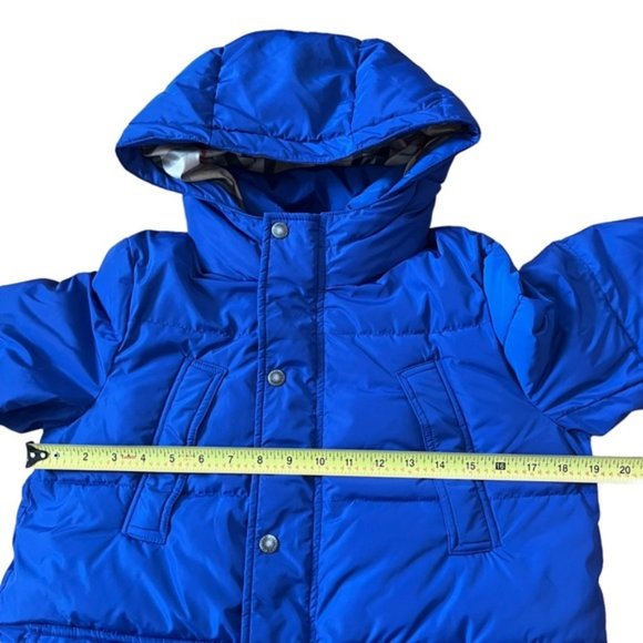 Blue Burberry Children Puffer Jacket Size 12 - Picture 11 of 12